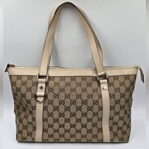 Gucci Abbey GG Canvas Tote